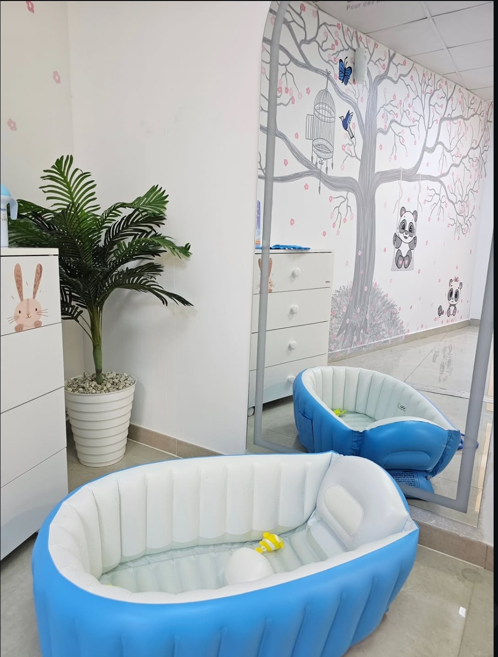 Baignoire gonflable pour bébé
